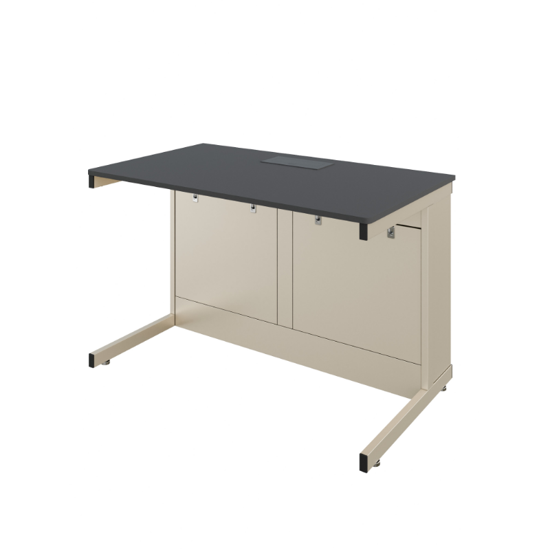 Стіл лабораторний двомісний з розетками з покриттям HPL Pro (7822) МЕБЛІ ТЕХНОСТИЛЬ